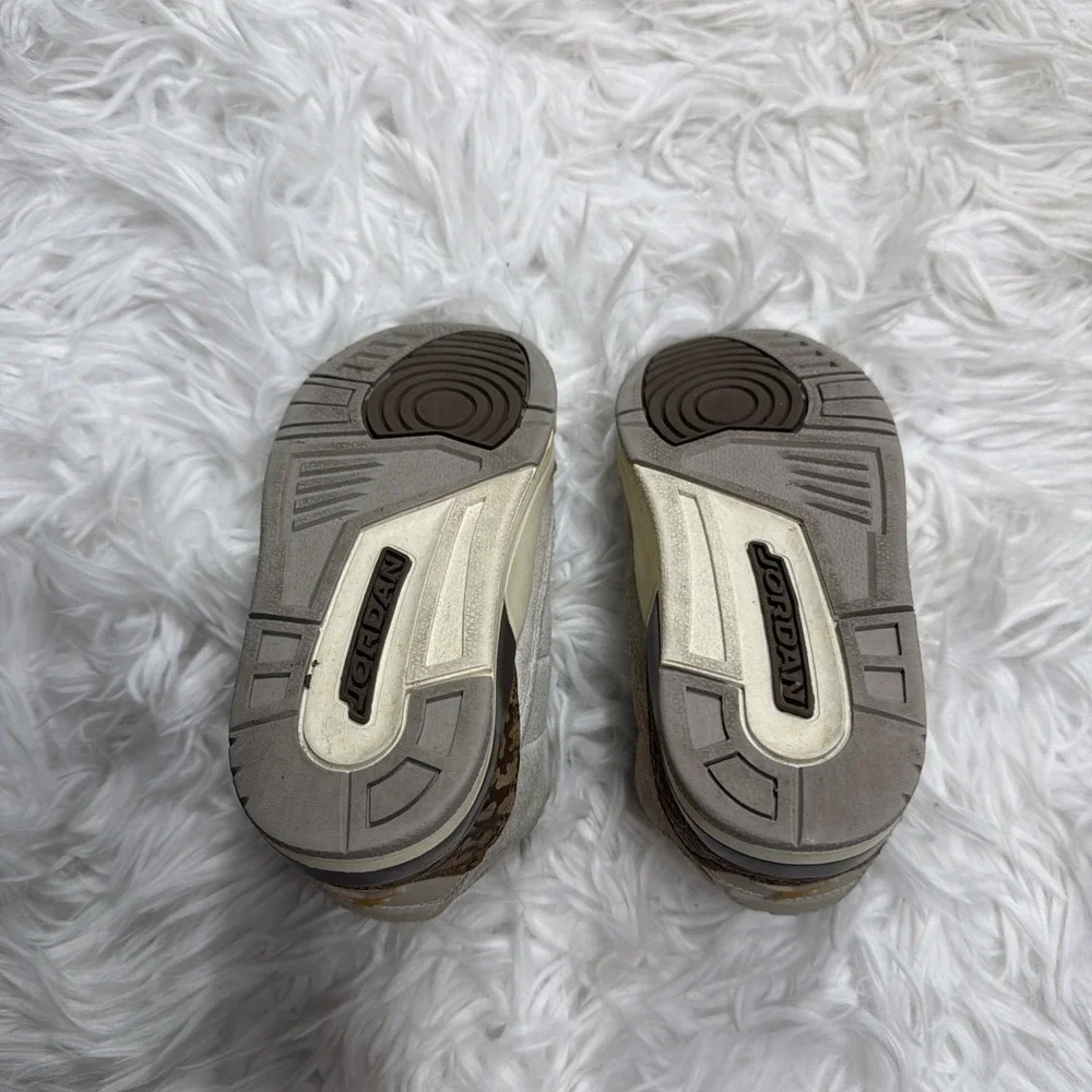 Nike Air Jordan‎ Retro 3 'Palomino' Toddler Baby Size 11C TD DM0966-102